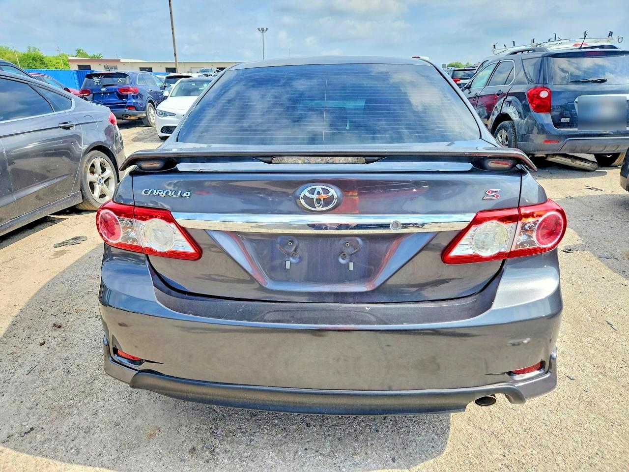 2013 Toyota Corolla S Charcoal vin: 5YFBU4EE4DP176618