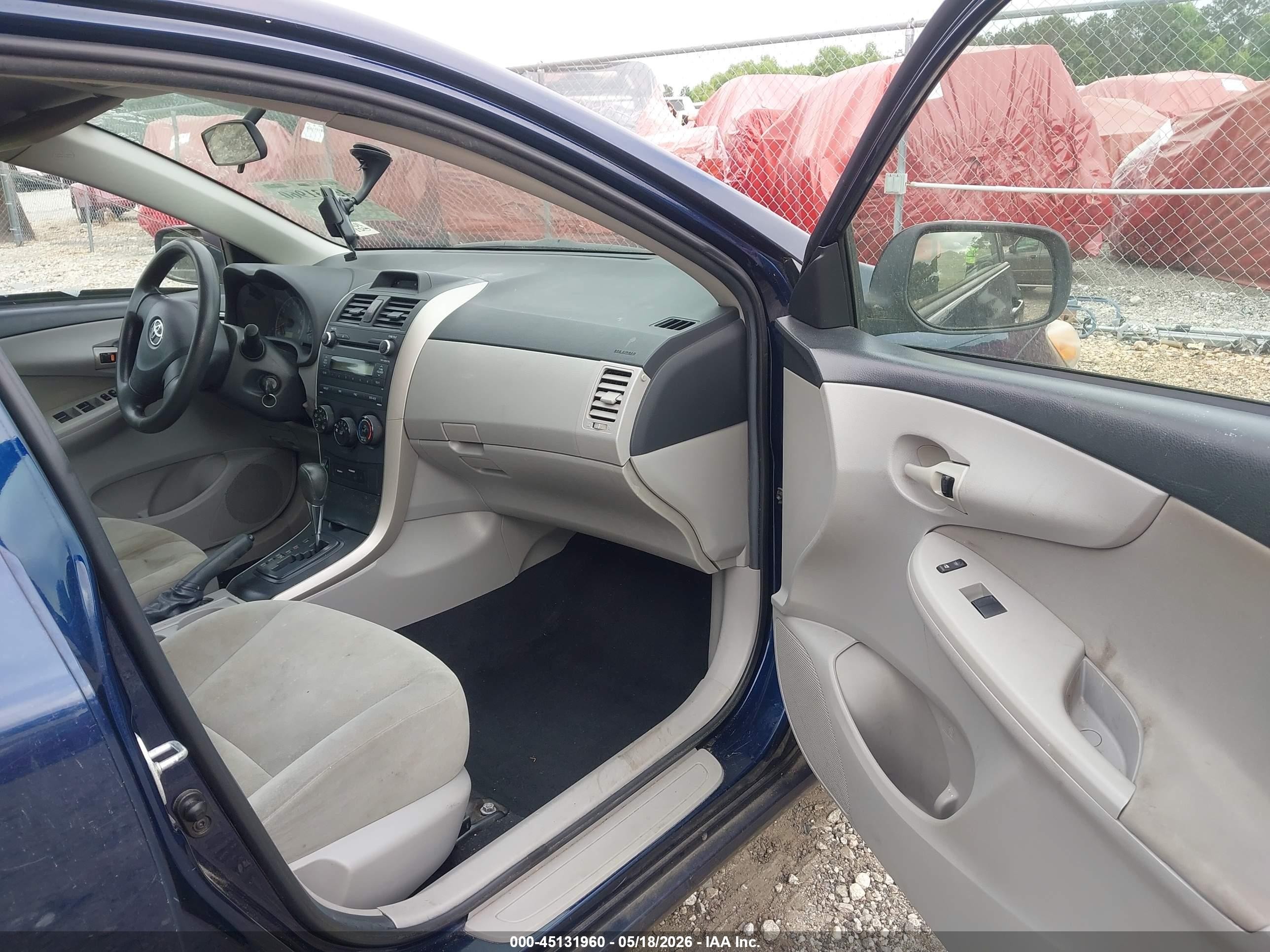 2013 Toyota Corolla L Blue vin: 5YFBU4EE4DP183259