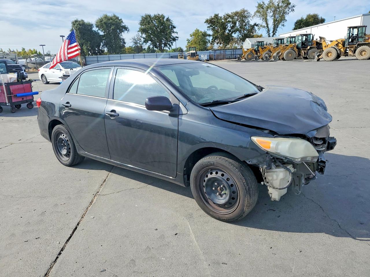 2013 Toyota Corolla Le Black vin: 5YFBU4EE4DP192575