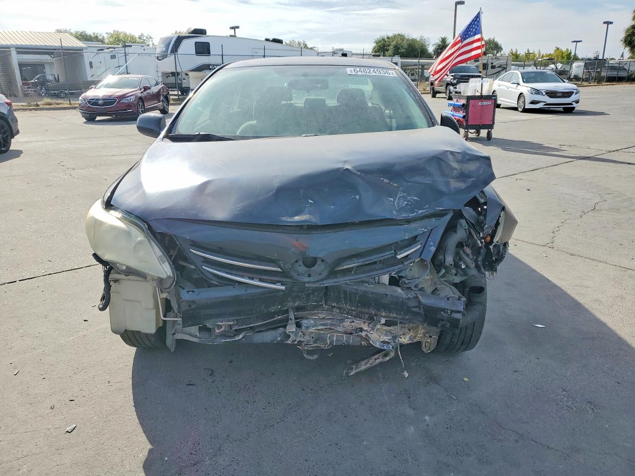 2013 Toyota Corolla Le Black vin: 5YFBU4EE4DP192575