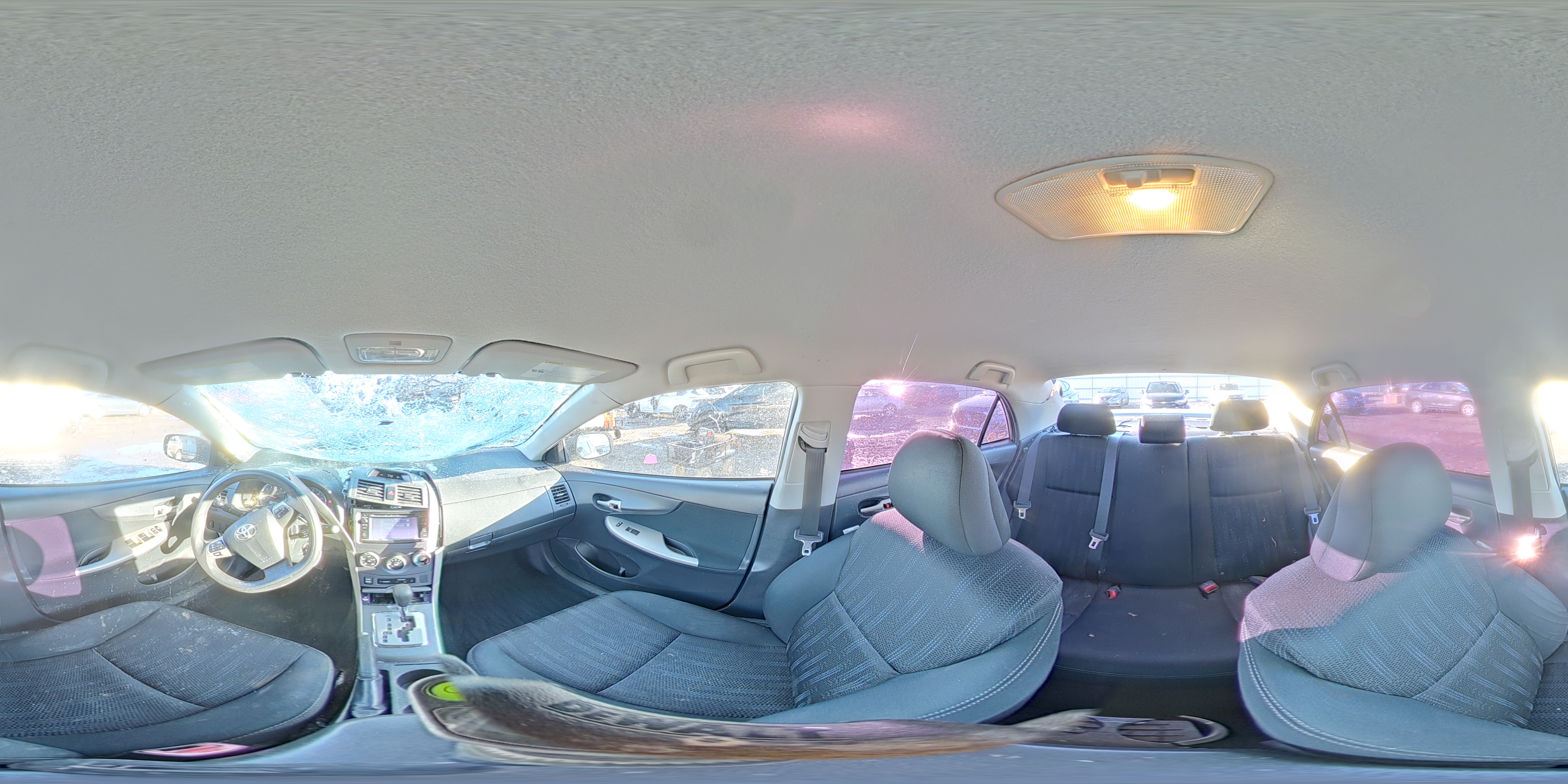 2013 Toyota Corolla S Silver vin: 5YFBU4EE4DP210332