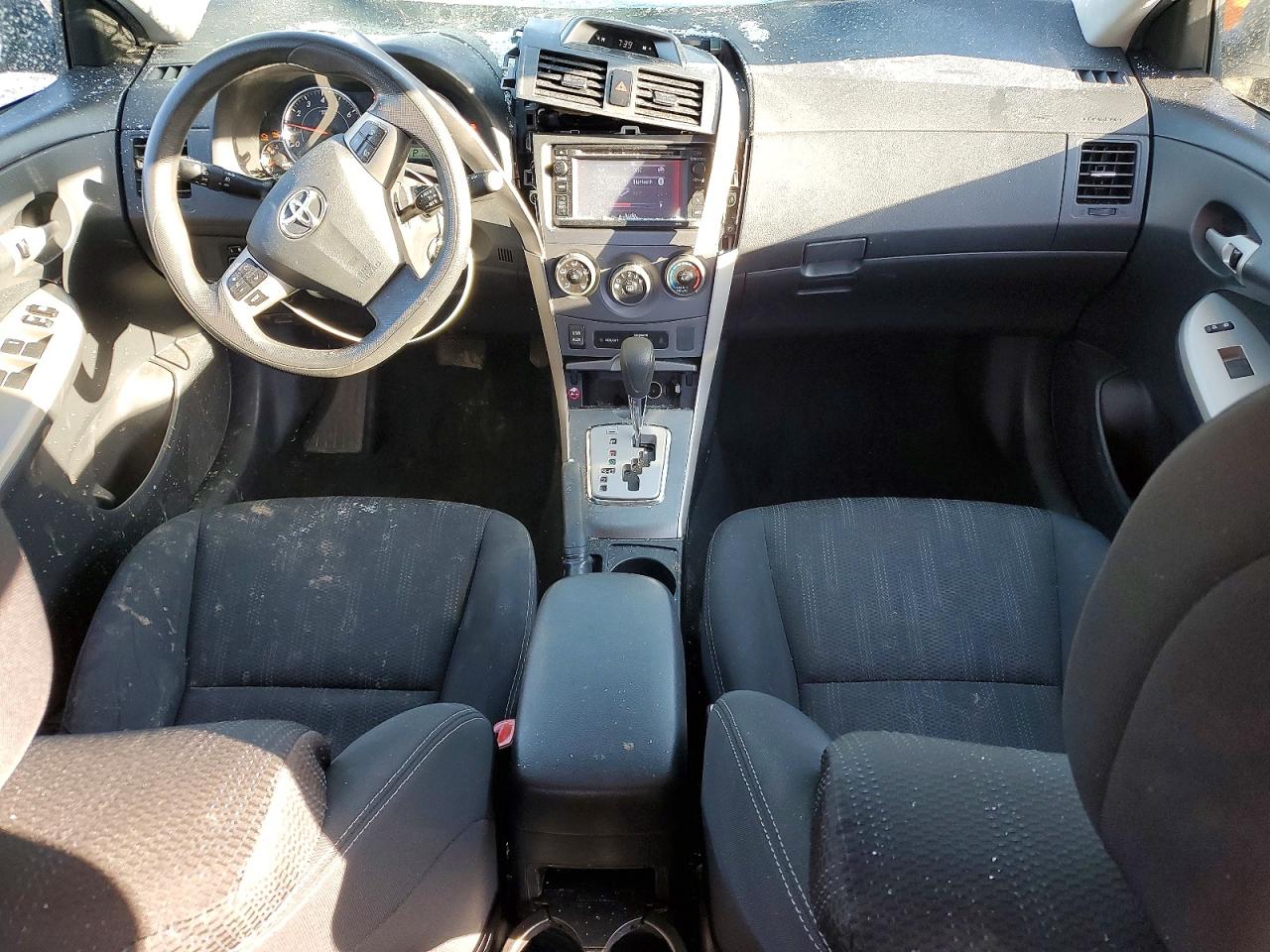 2013 Toyota Corolla S Silver vin: 5YFBU4EE4DP210332