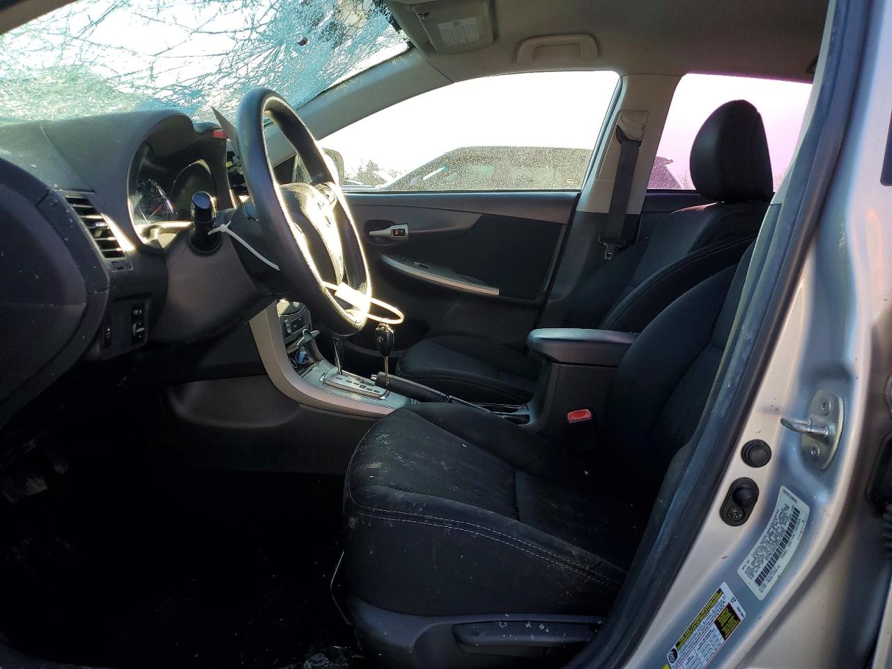2013 Toyota Corolla S Silver vin: 5YFBU4EE4DP210332