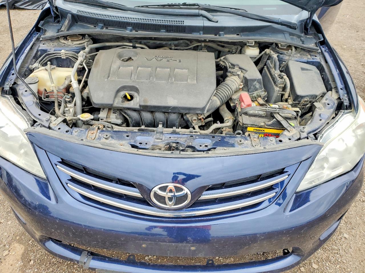 2013 Toyota Corolla Le Blue vin: 5YFBU4EE4DP213053