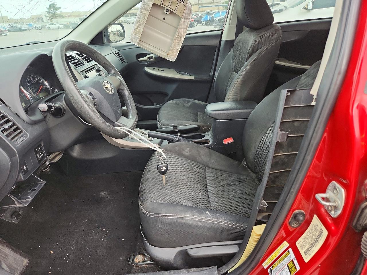 2013 Toyota Corolla S Red vin: 5YFBU4EE4DP215658