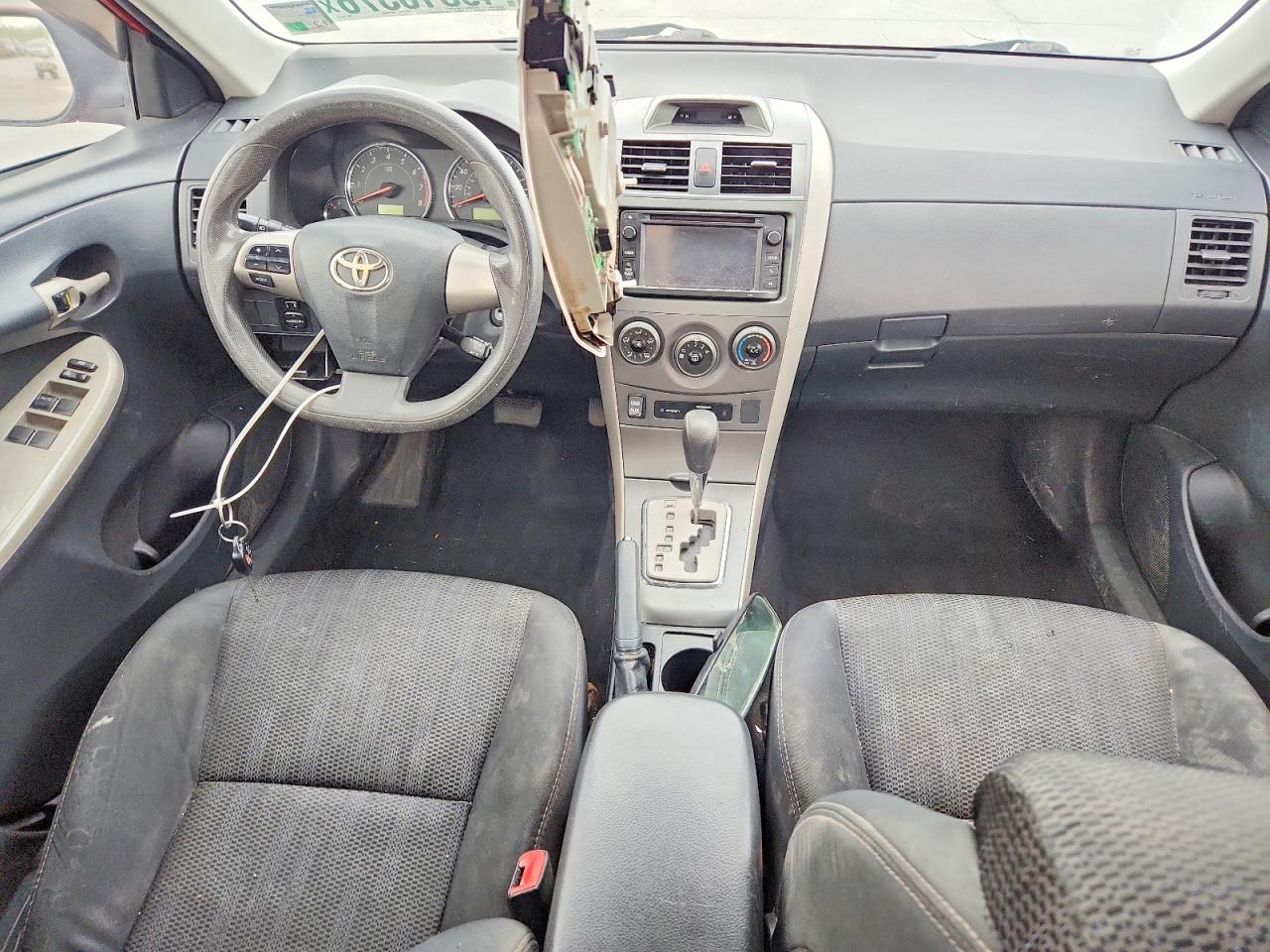 2013 Toyota Corolla S Red vin: 5YFBU4EE4DP215658