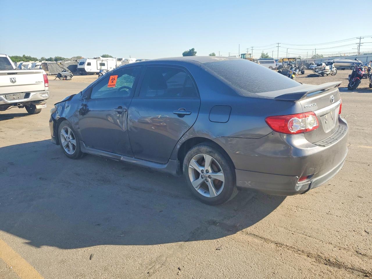 2013 Toyota Corolla S Угольный vin: 5YFBU4EE4DP224831