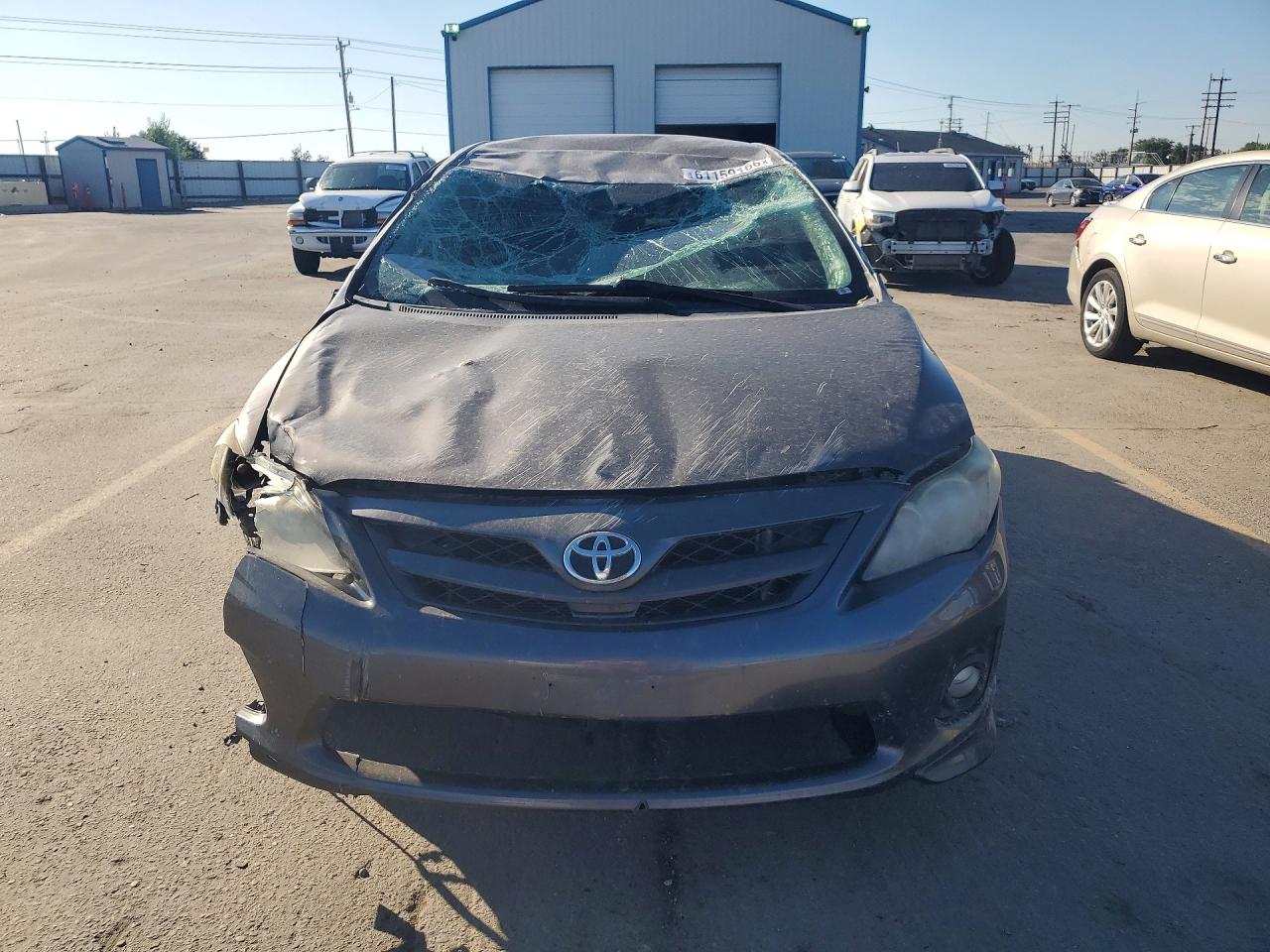 2013 Toyota Corolla S Угольный vin: 5YFBU4EE4DP224831