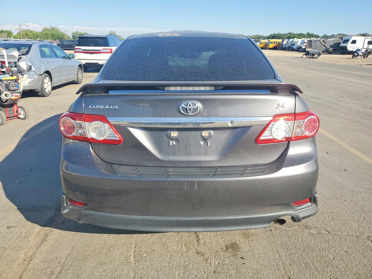 2013 Toyota Corolla S Угольный vin: 5YFBU4EE4DP224831