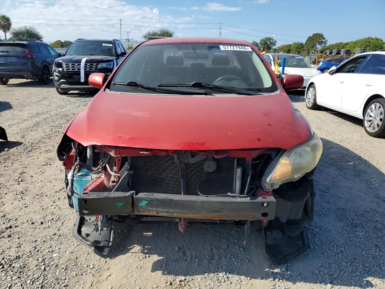 2012 Toyota Corolla S Red vin: 5YFBU4EE5CP002815