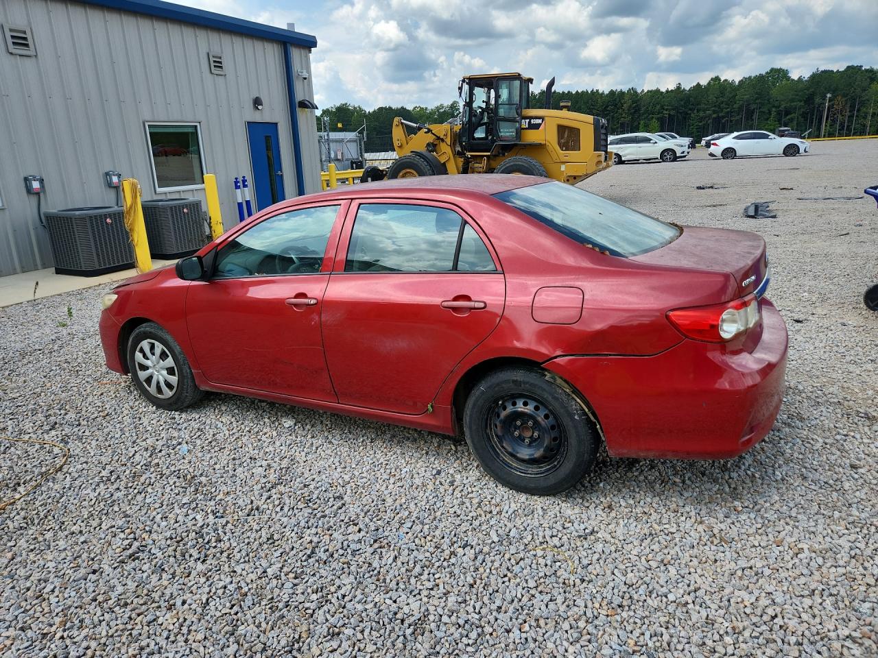 2012 Toyota Corolla L Red vin: 5YFBU4EE5CP005987