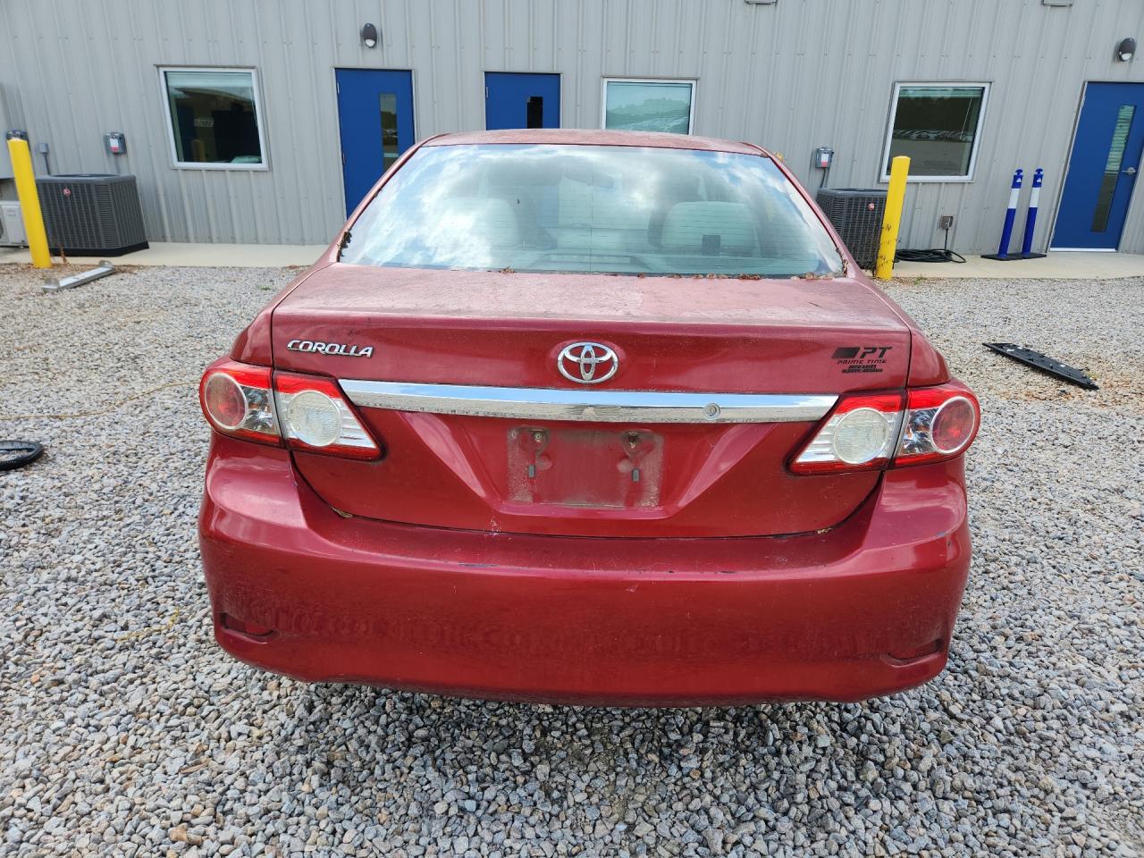 2012 Toyota Corolla L Red vin: 5YFBU4EE5CP005987