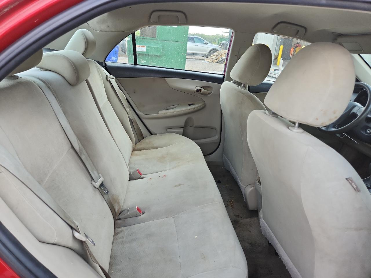 2012 Toyota Corolla L Red vin: 5YFBU4EE5CP005987