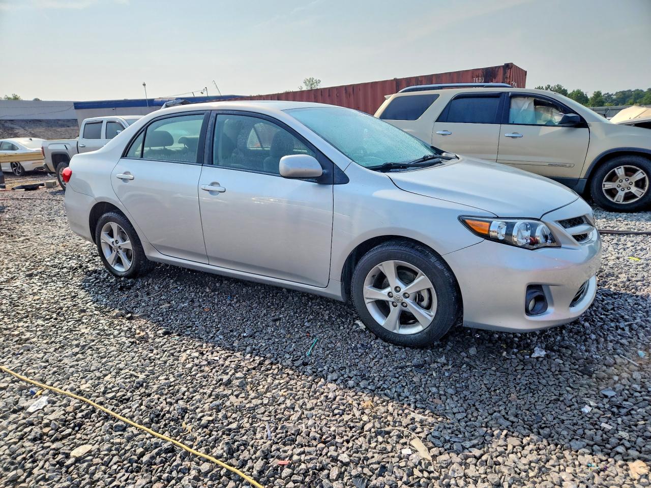 2012 Toyota Corolla Le Silver vin: 5YFBU4EE5CP032610