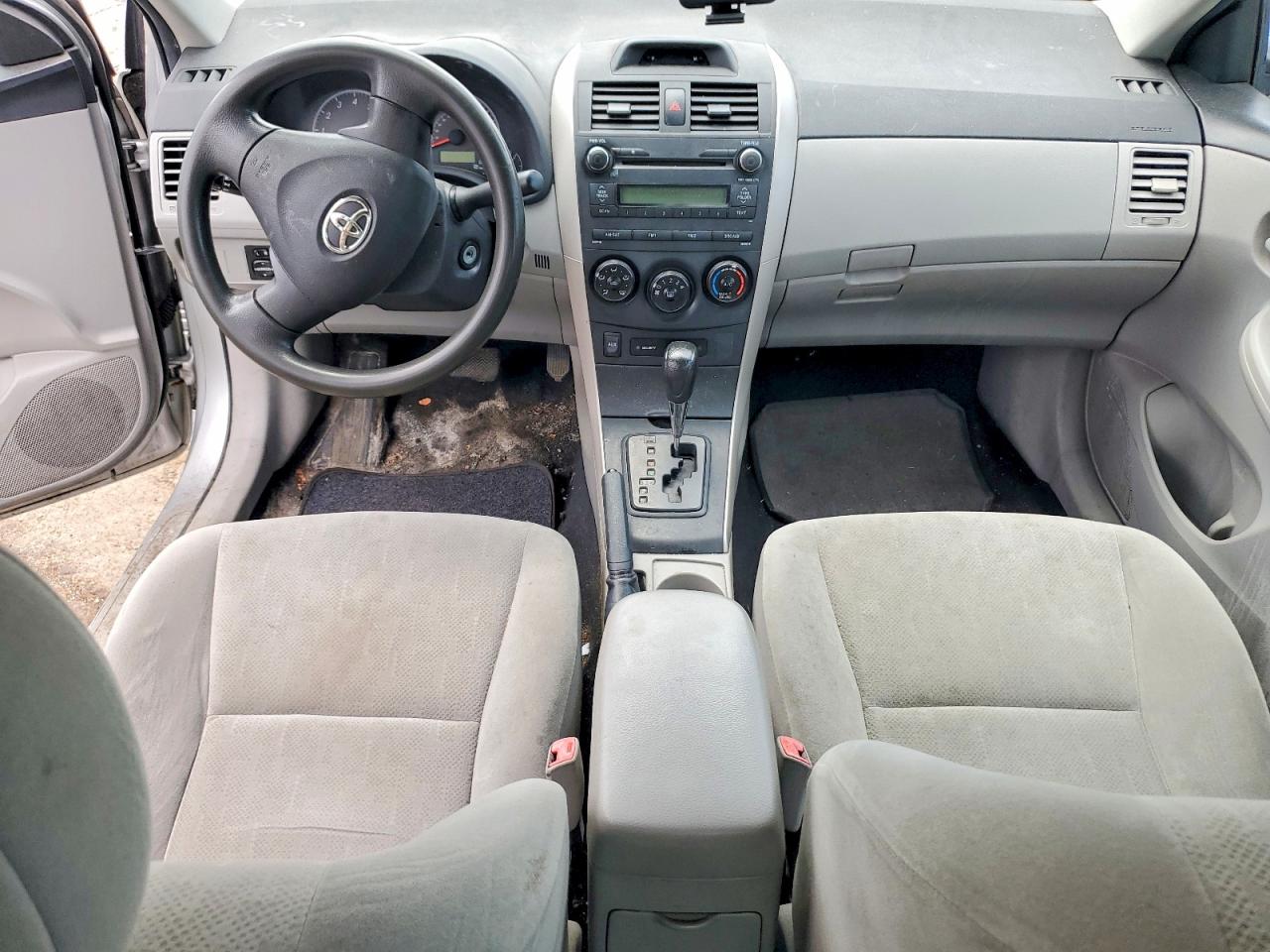 2012 Toyota Corolla L Gray vin: 5YFBU4EE5CP056924