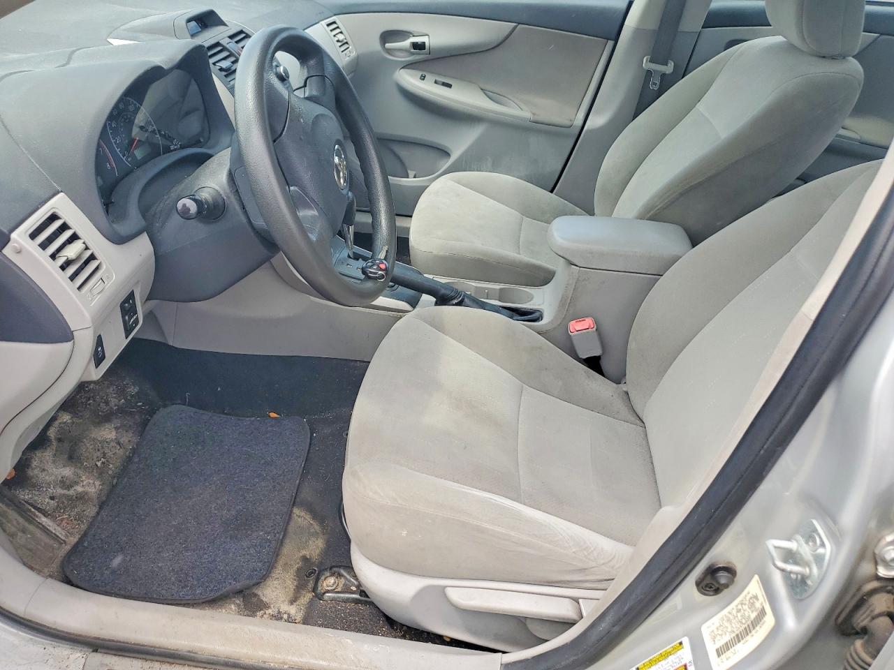 2012 Toyota Corolla L Gray vin: 5YFBU4EE5CP056924