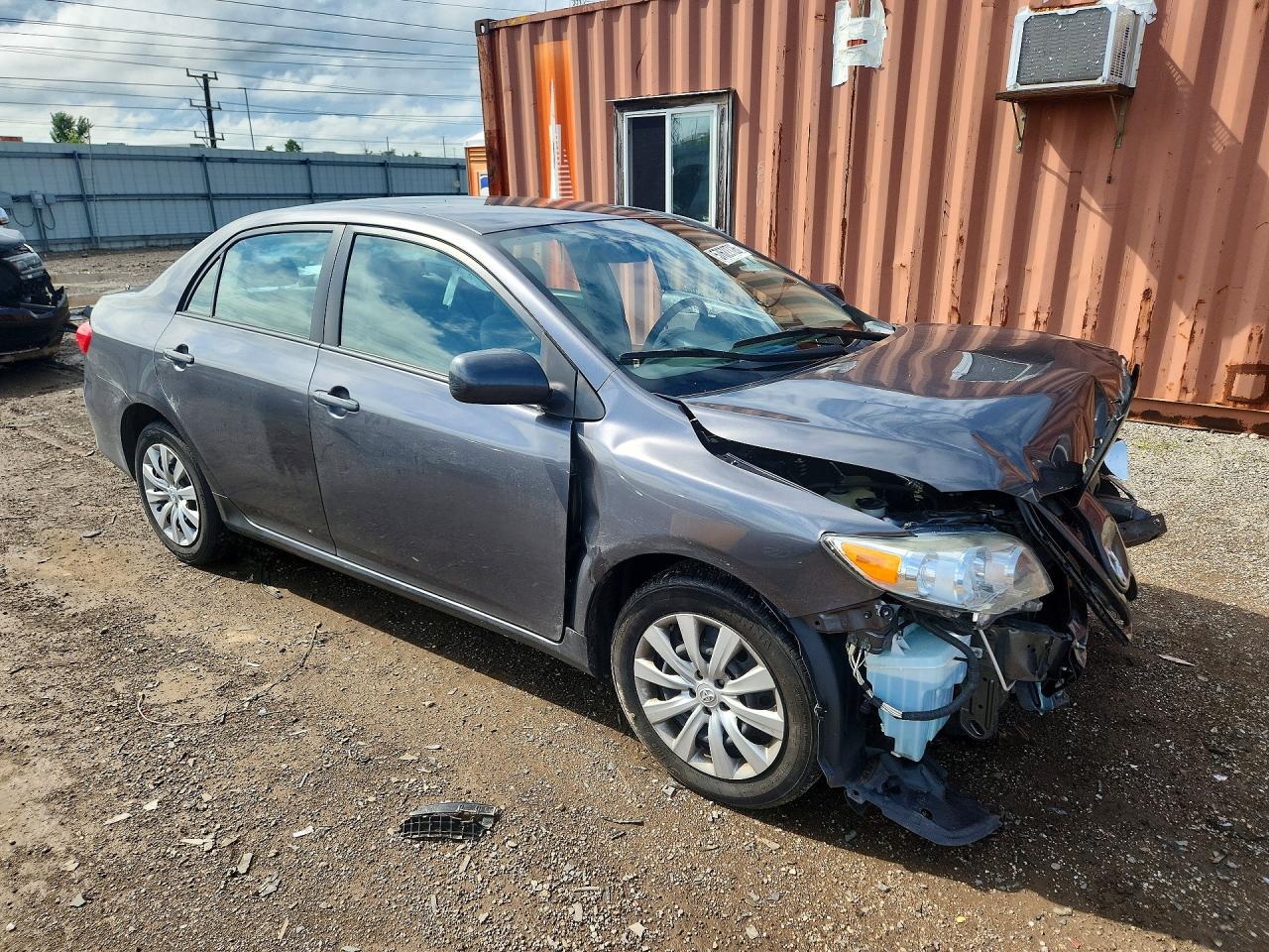 2012 Toyota Corolla Le Серый vin: 5YFBU4EE5CP063758