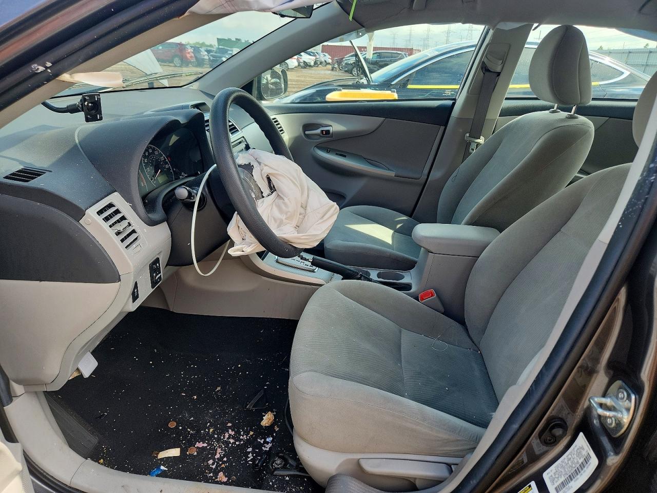 2012 Toyota Corolla Le Серый vin: 5YFBU4EE5CP063758