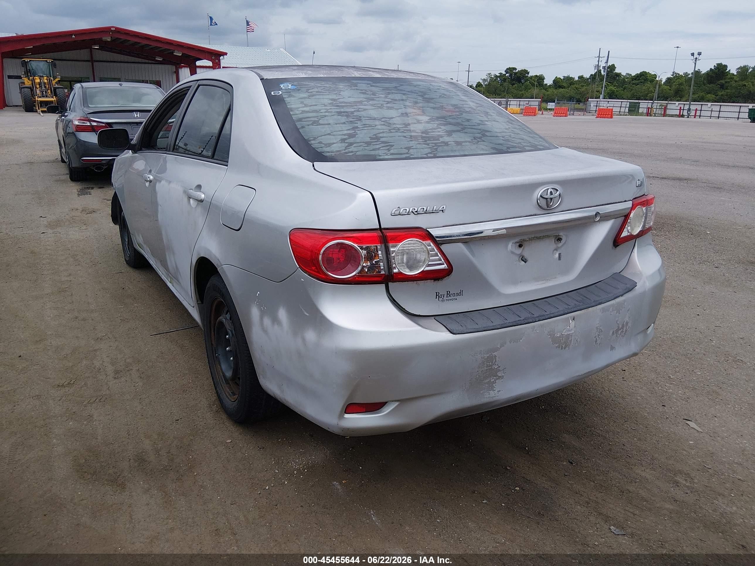 2012 Toyota Corolla Le Silver vin: 5YFBU4EE5CP065221