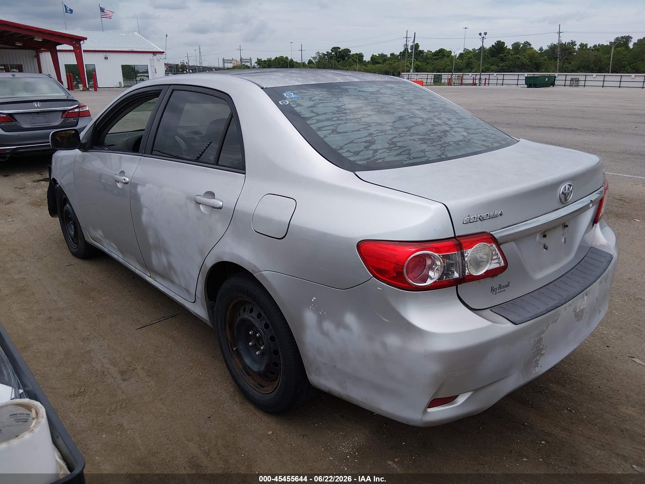 2012 Toyota Corolla Le Silver vin: 5YFBU4EE5CP065221