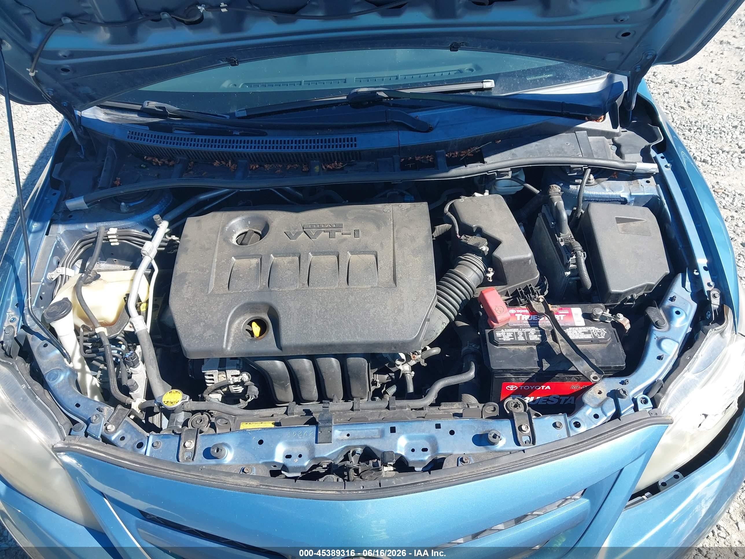 2012 Toyota Corolla S Blue vin: 5YFBU4EE5CP070242