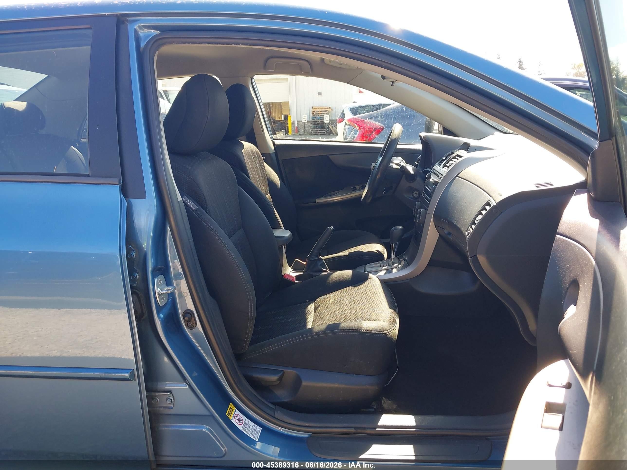 2012 Toyota Corolla S Blue vin: 5YFBU4EE5CP070242