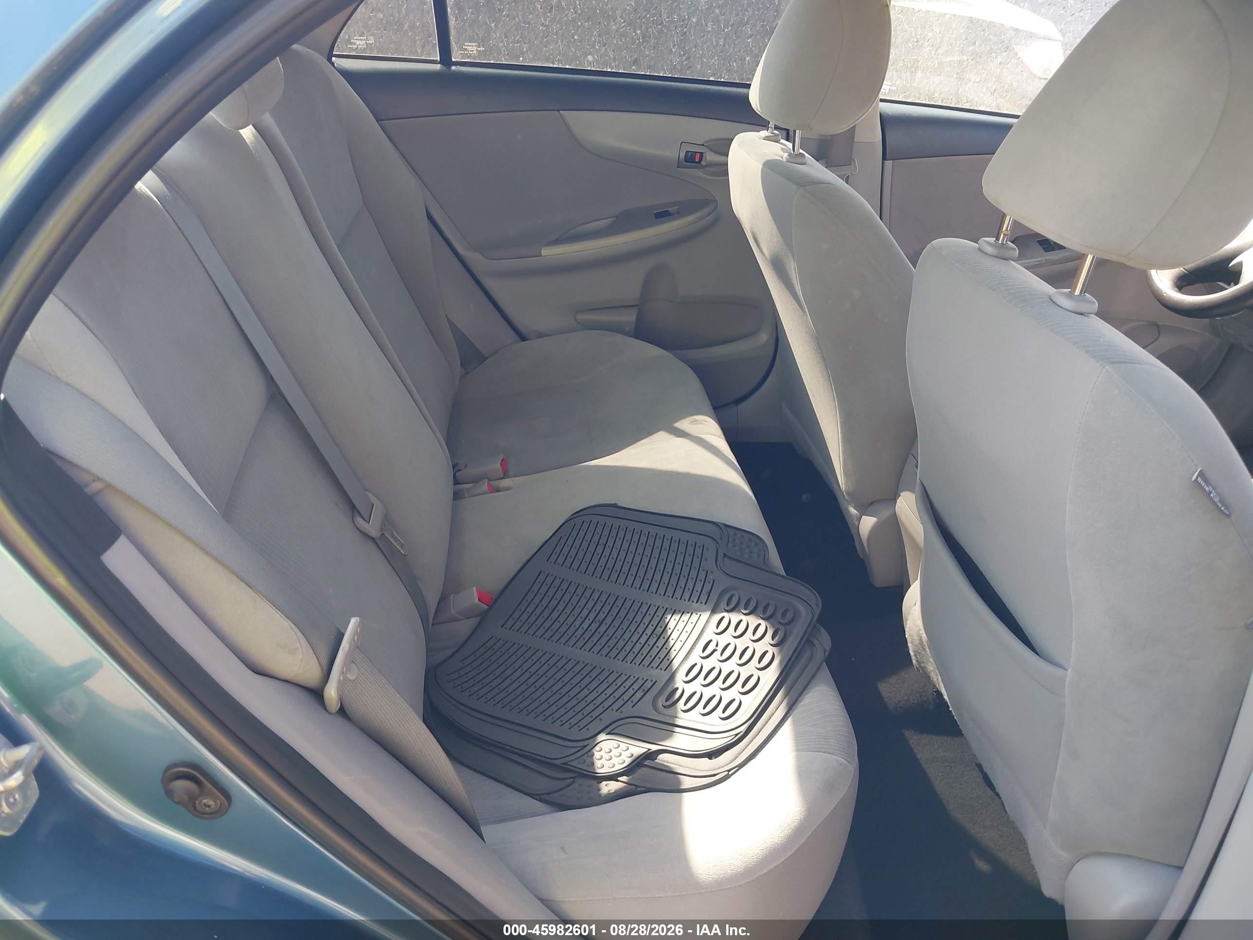 2012 Toyota Corolla Le Blue vin: 5YFBU4EE5CP072251