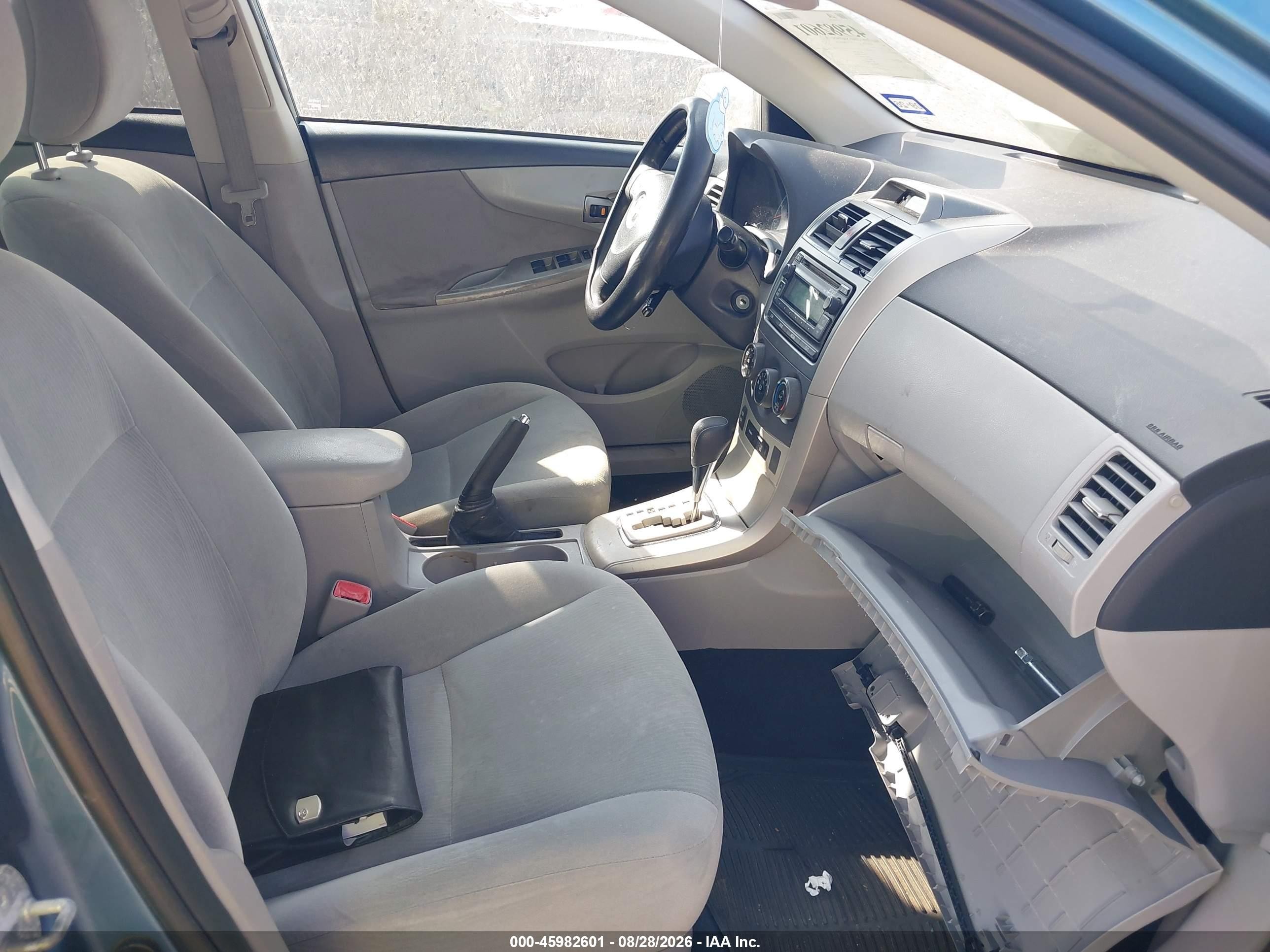 2012 Toyota Corolla Le Blue vin: 5YFBU4EE5CP072251