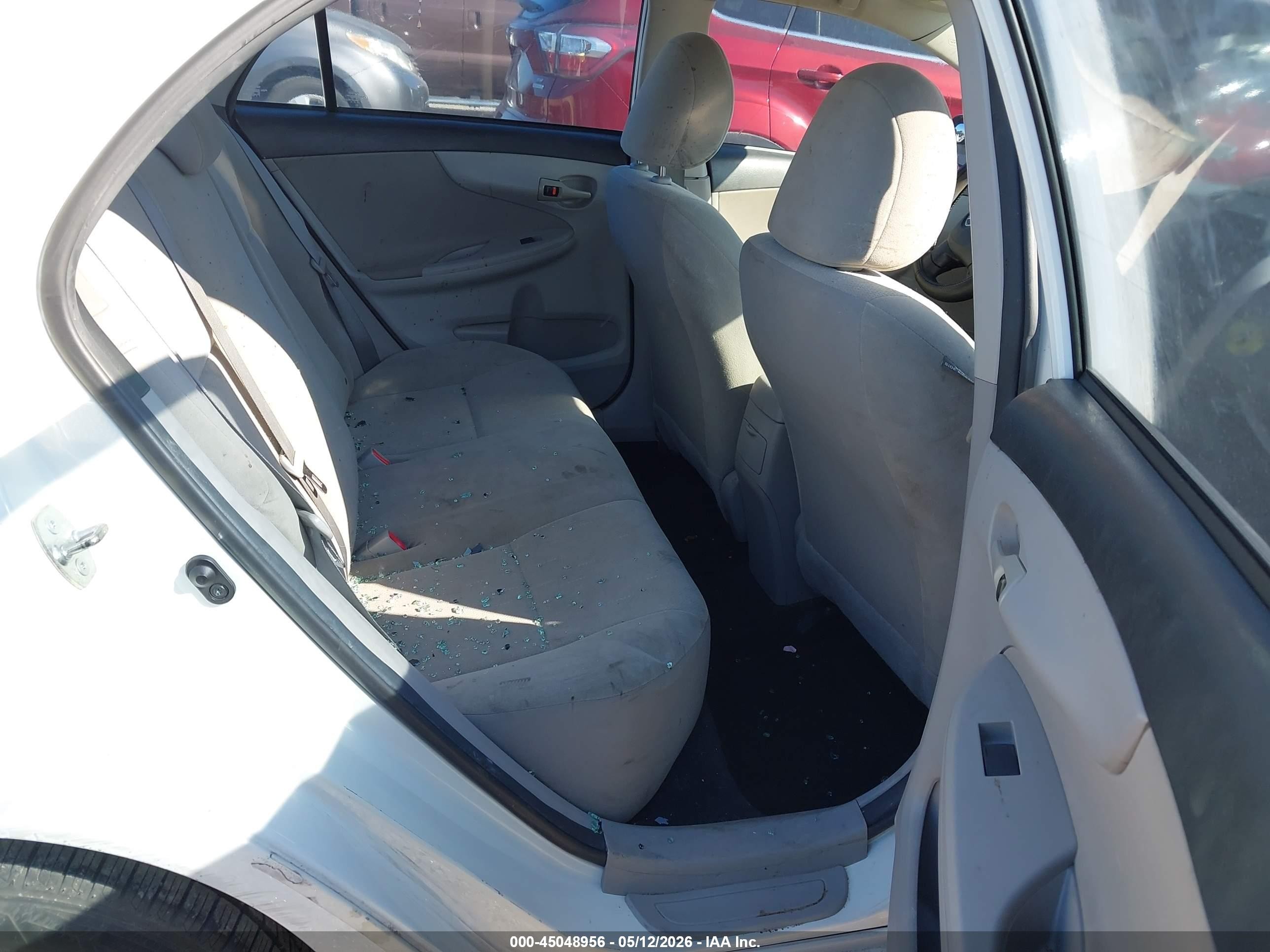 2013 Toyota Corolla L White vin: 5YFBU4EE5DP090296