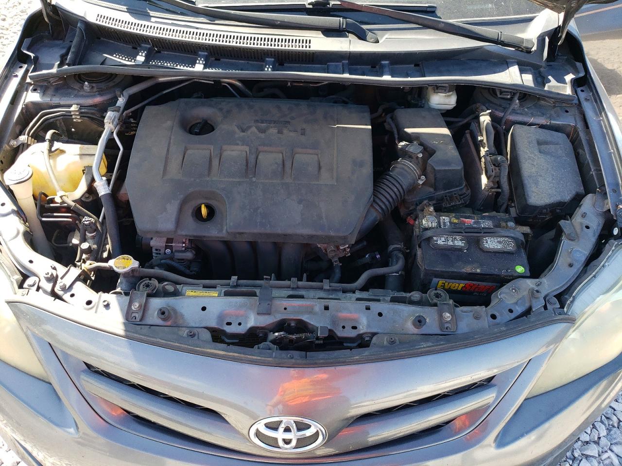 2013 Toyota Corolla S Gray vin: 5YFBU4EE5DP103967