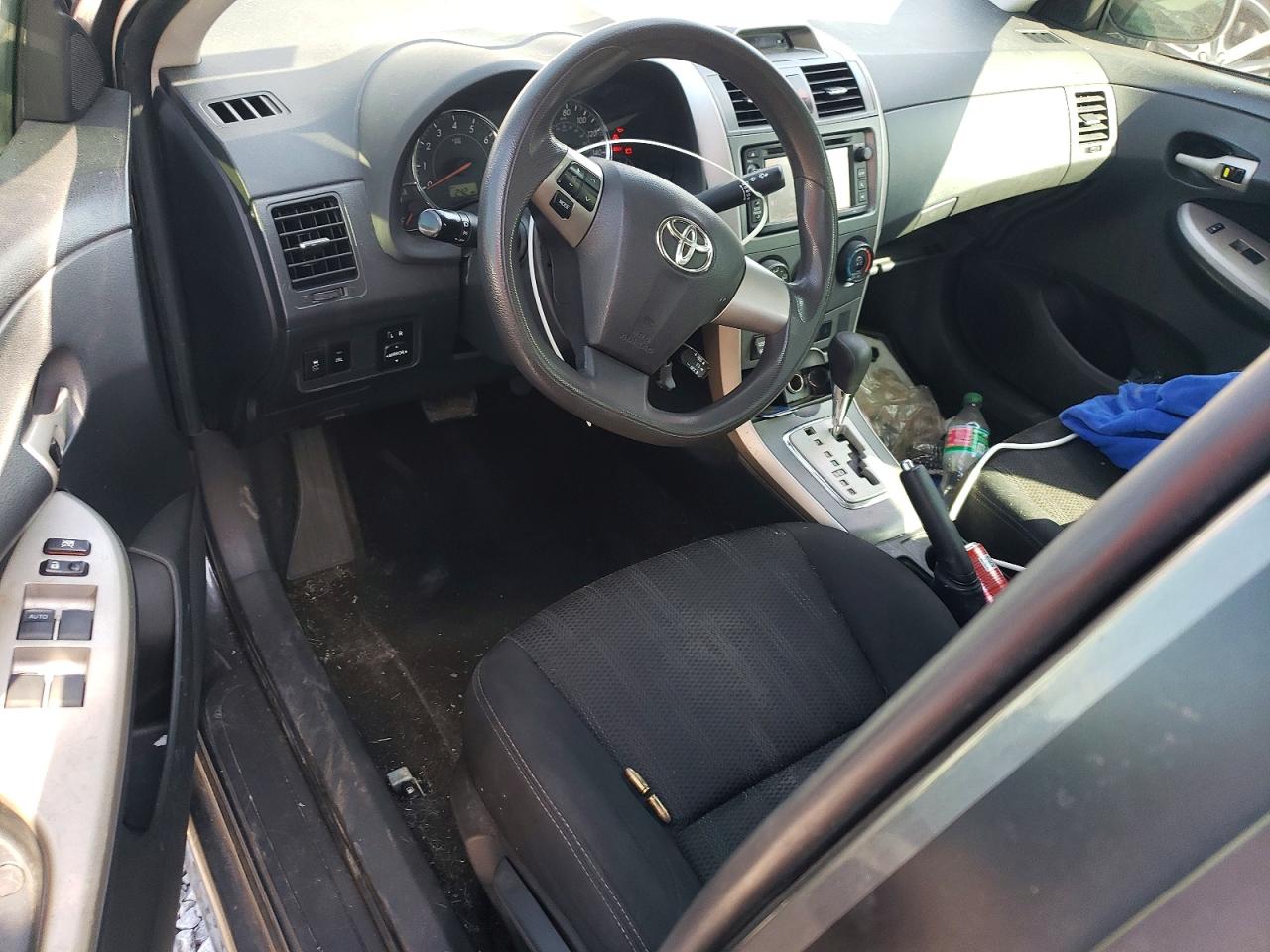 2013 Toyota Corolla S Gray vin: 5YFBU4EE5DP103967