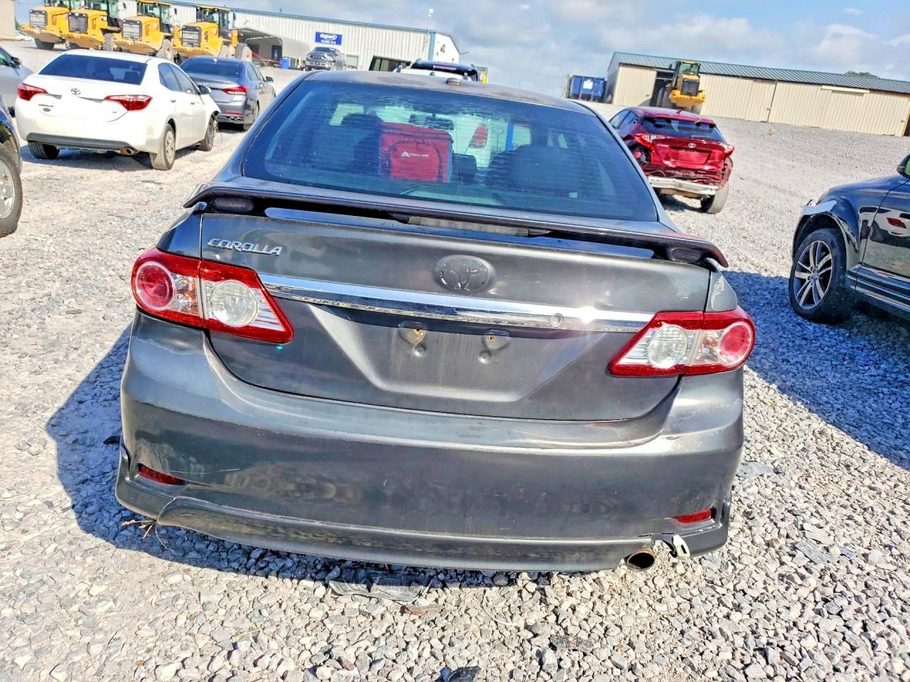 2013 Toyota Corolla S Gray vin: 5YFBU4EE5DP103967