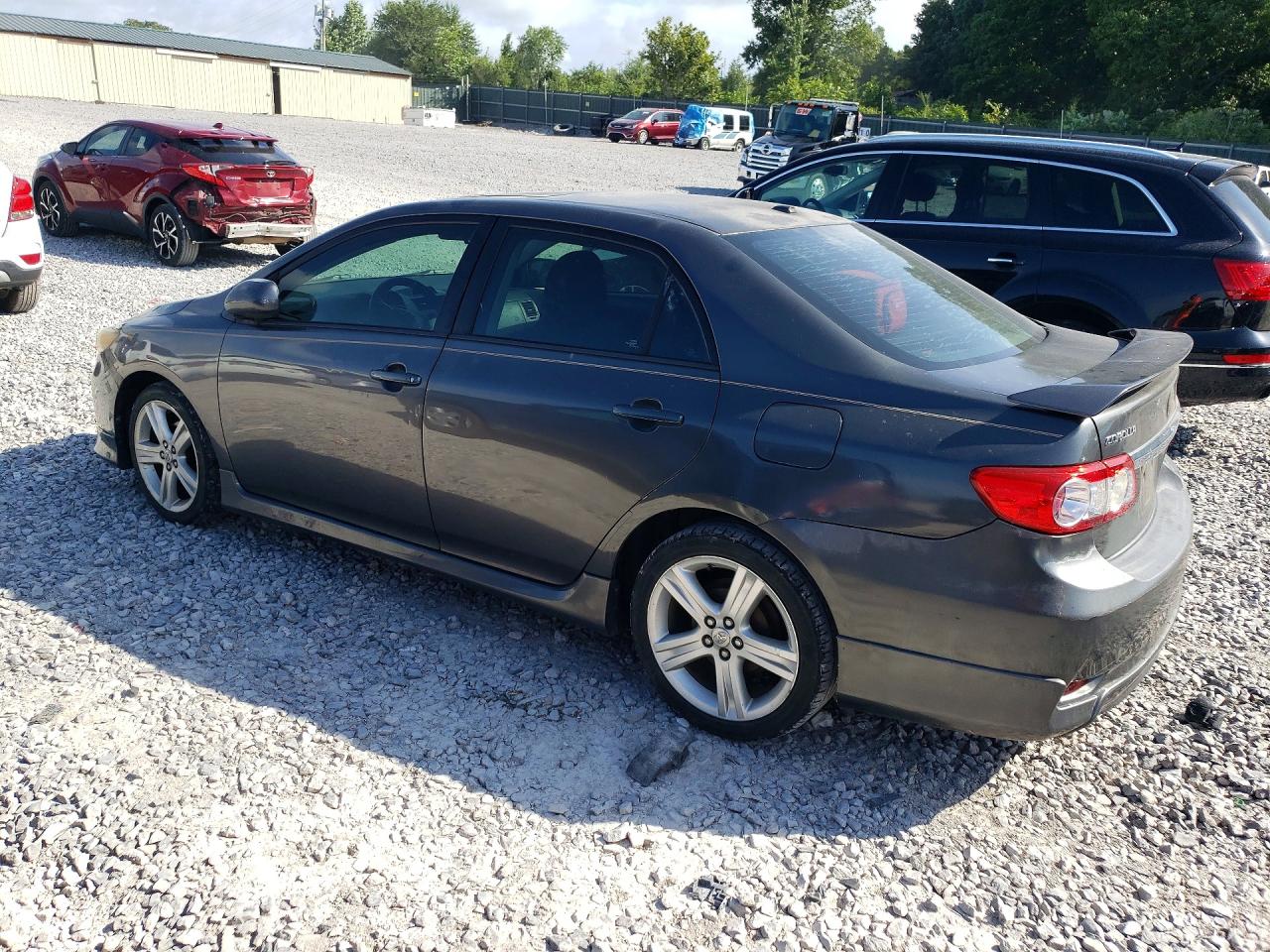 2013 Toyota Corolla S Gray vin: 5YFBU4EE5DP103967