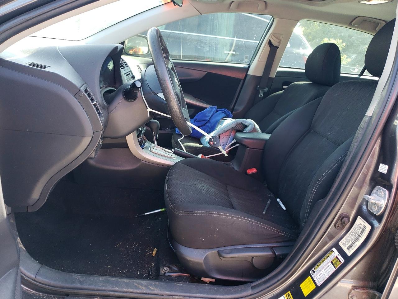 2013 Toyota Corolla S Gray vin: 5YFBU4EE5DP103967