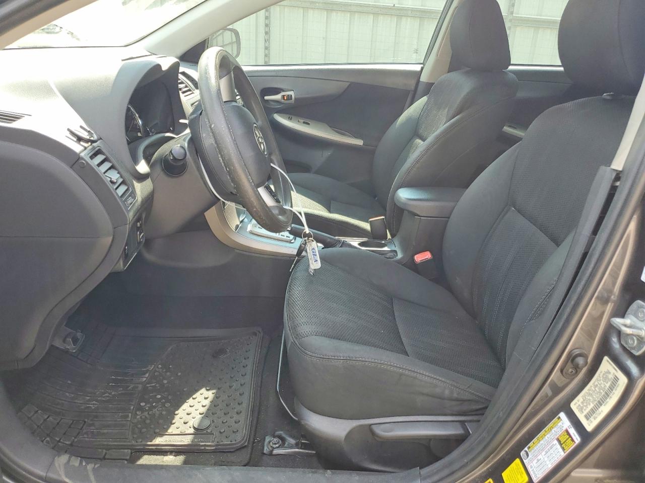 2013 Toyota Corolla S Gray vin: 5YFBU4EE5DP106917