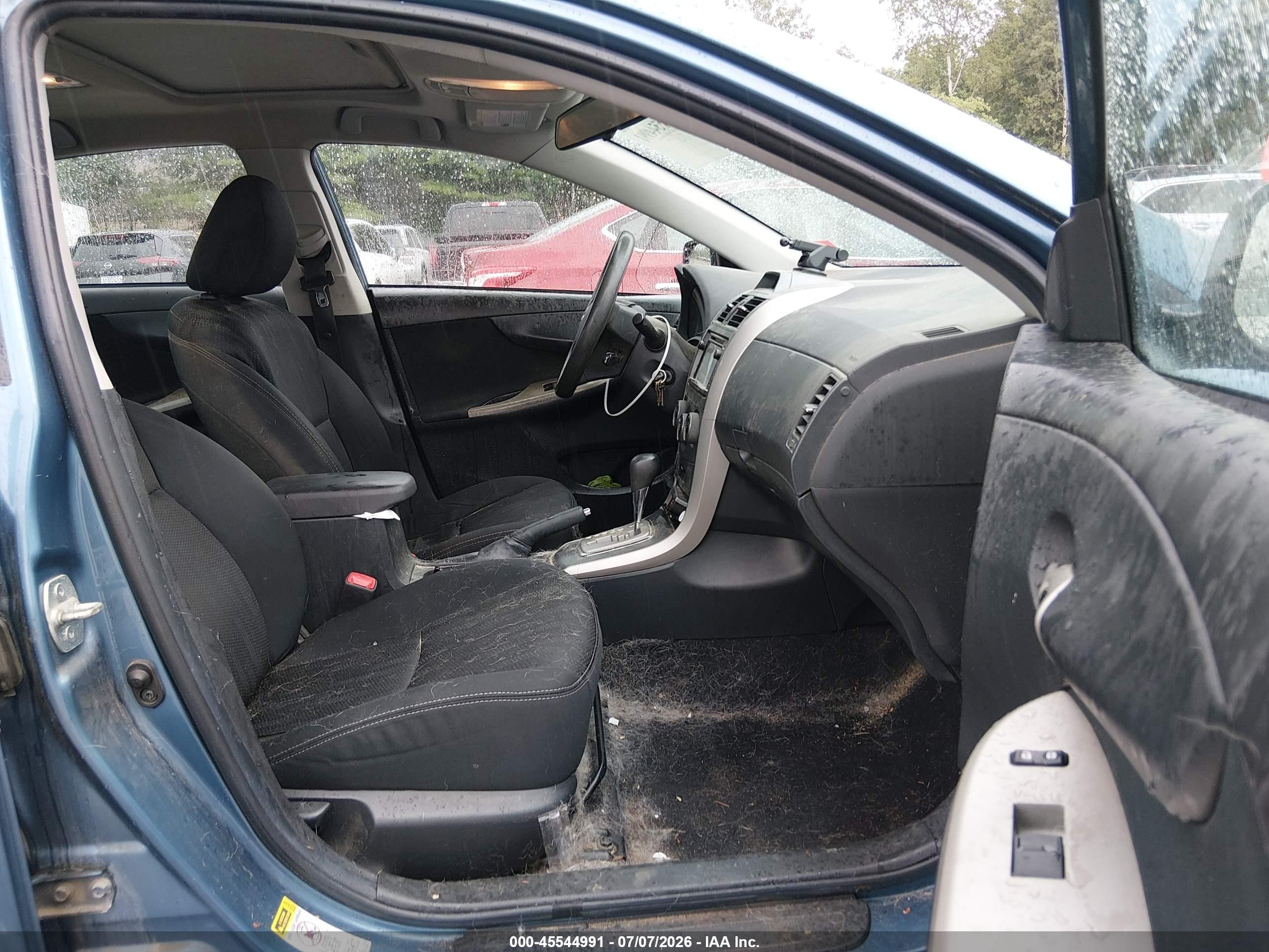 2013 Toyota Corolla S/le Blue vin: 5YFBU4EE5DP110174