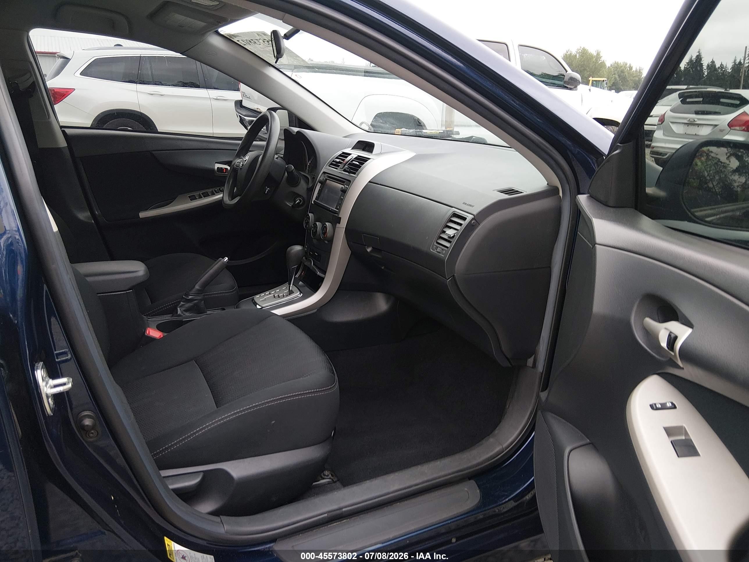2013 Toyota Corolla S Blue vin: 5YFBU4EE5DP117948