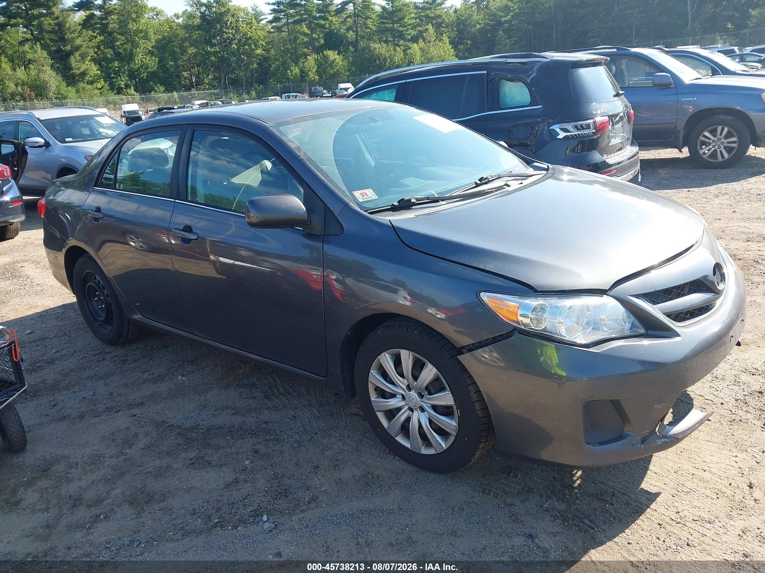 2013 Toyota Corolla Le Black vin: 5YFBU4EE5DP127802