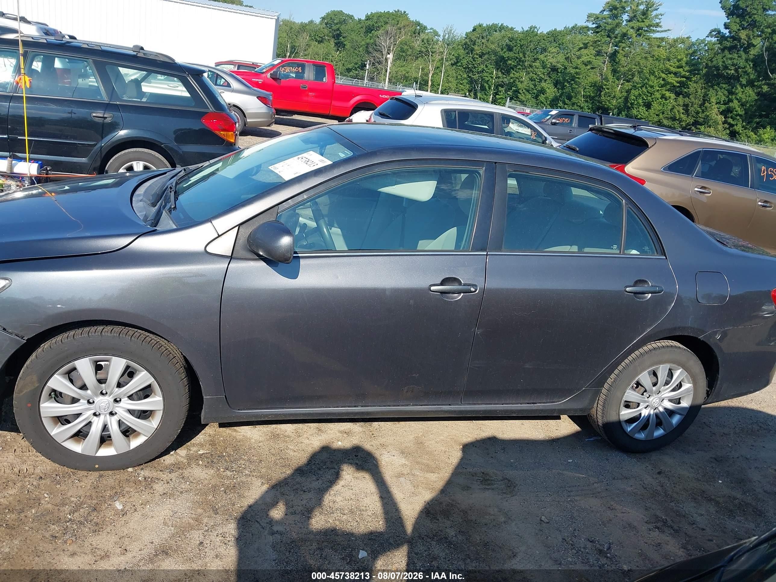 2013 Toyota Corolla Le Black vin: 5YFBU4EE5DP127802