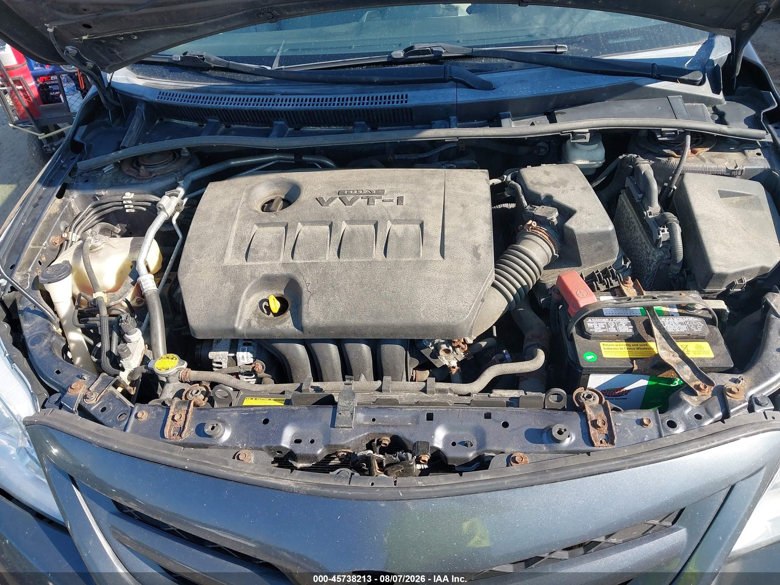 2013 Toyota Corolla Le Black vin: 5YFBU4EE5DP127802