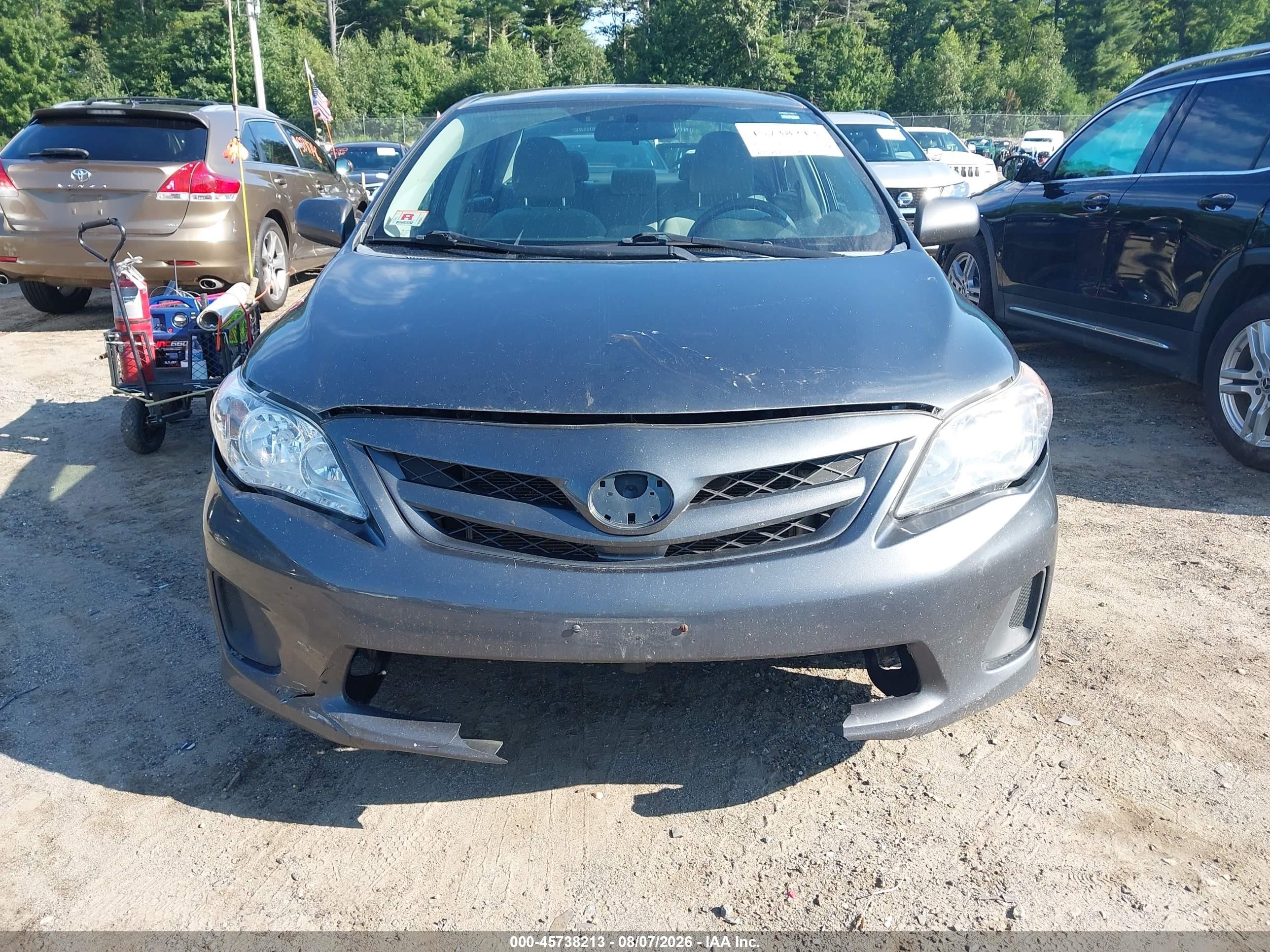 2013 Toyota Corolla Le Black vin: 5YFBU4EE5DP127802