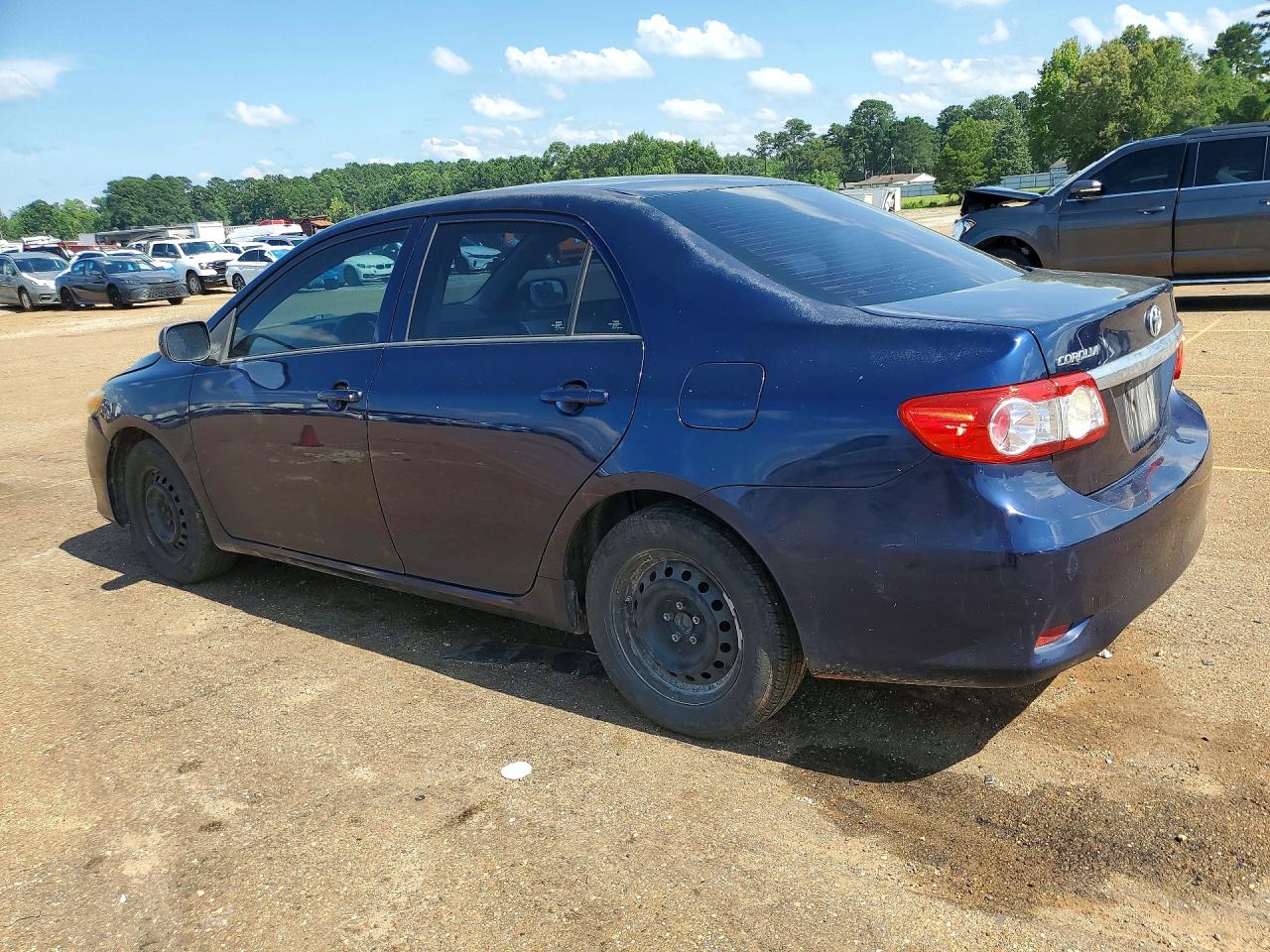 2013 Toyota Corolla L Blue vin: 5YFBU4EE5DP137066