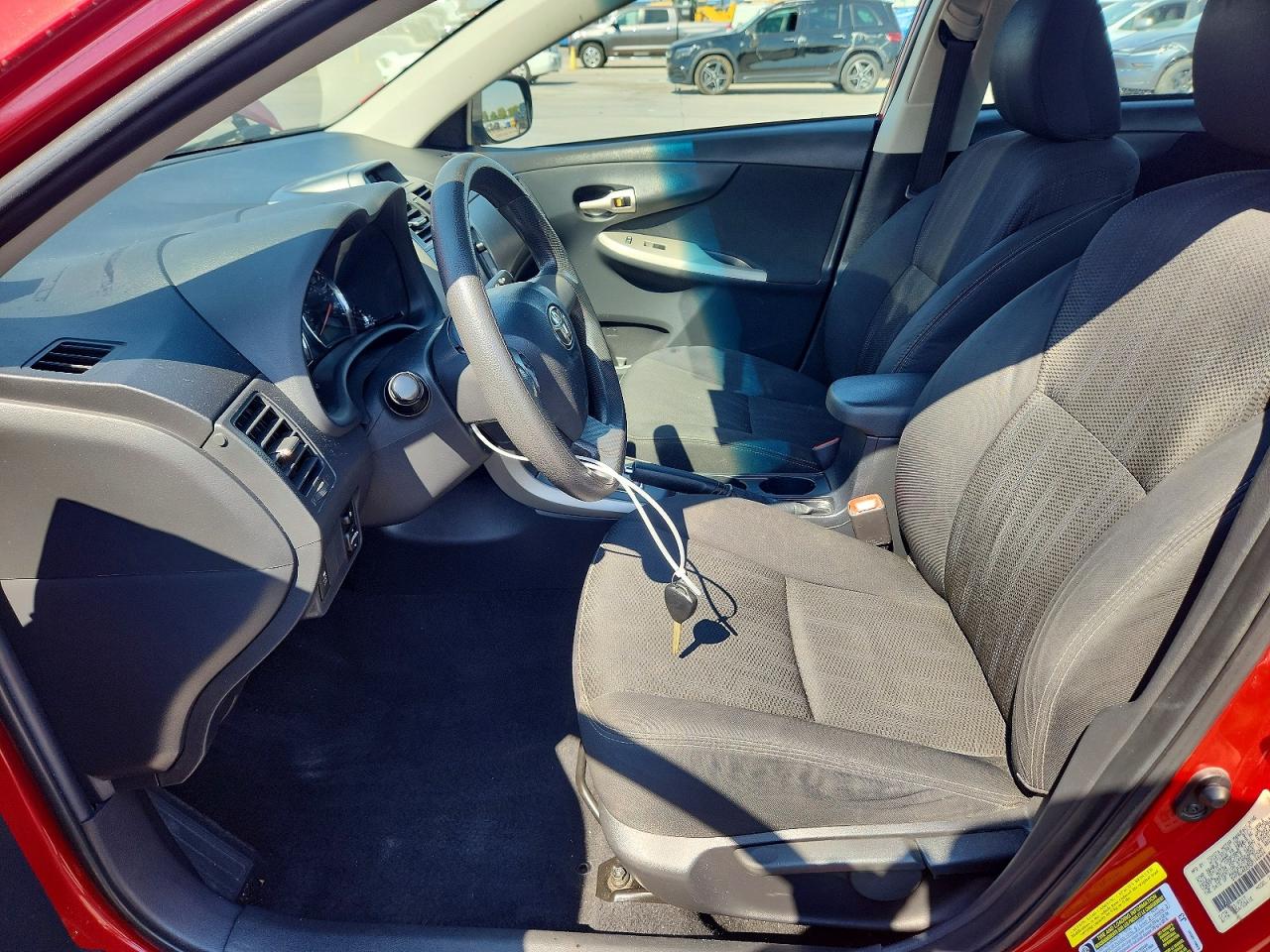 2013 Toyota Corolla S Red vin: 5YFBU4EE5DP146494