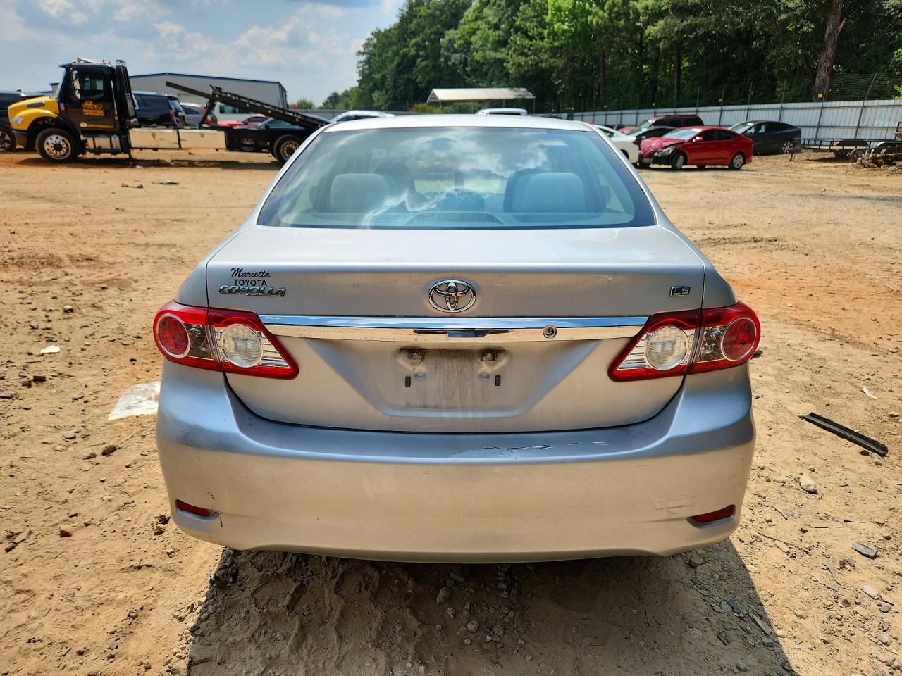 2013 Toyota Corolla Le Silver vin: 5YFBU4EE5DP159388