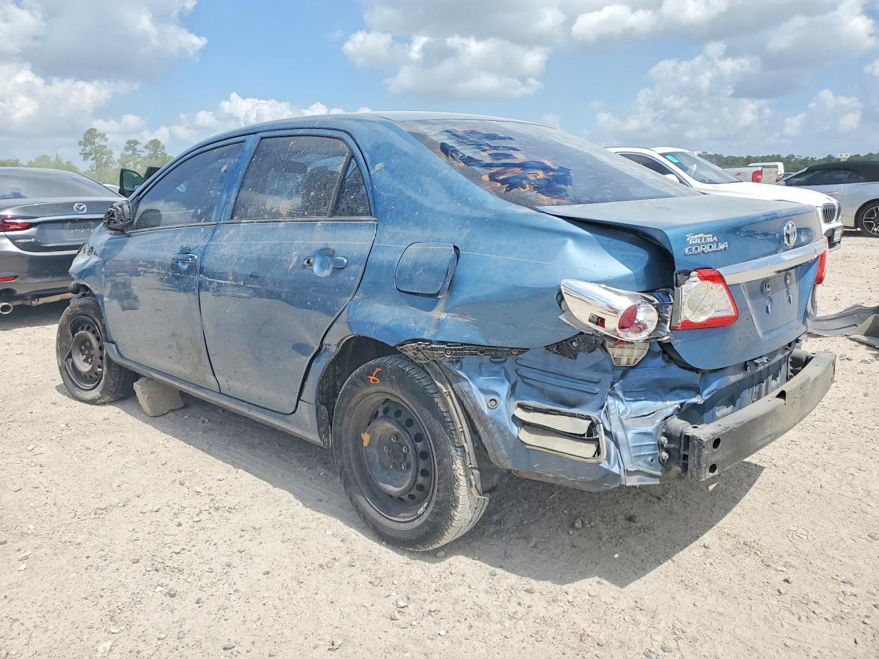 2013 Toyota Corolla L Blue vin: 5YFBU4EE5DP162758