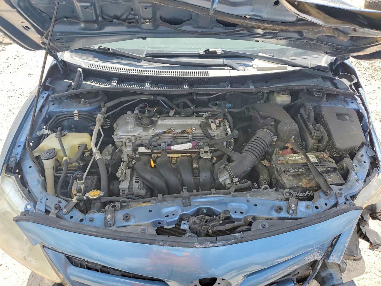 2013 Toyota Corolla L Blue vin: 5YFBU4EE5DP162758