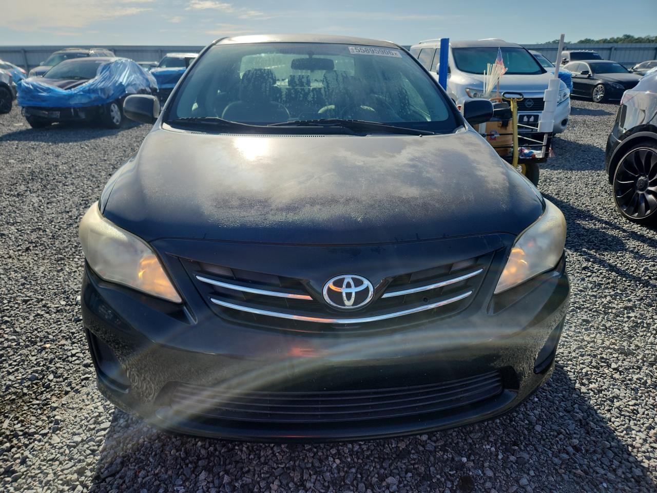 2013 Toyota Corolla Le Black vin: 5YFBU4EE5DP166664