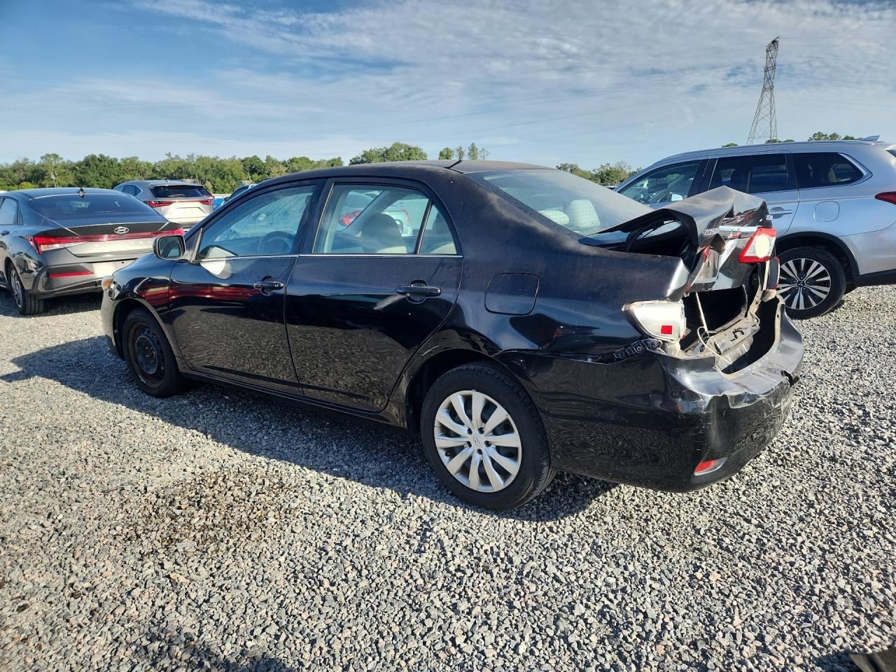 2013 Toyota Corolla Le Black vin: 5YFBU4EE5DP166664