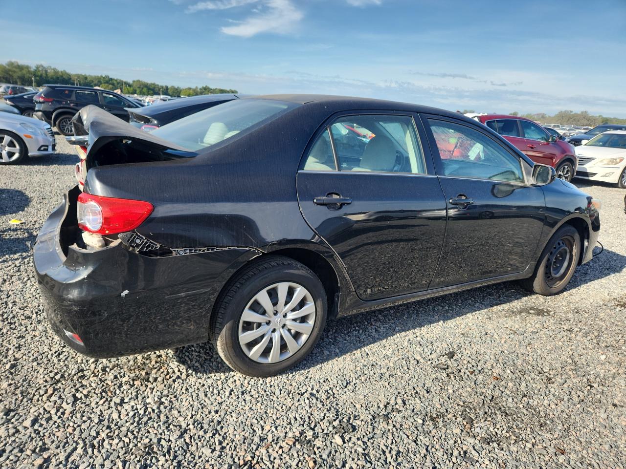 2013 Toyota Corolla Le Black vin: 5YFBU4EE5DP166664