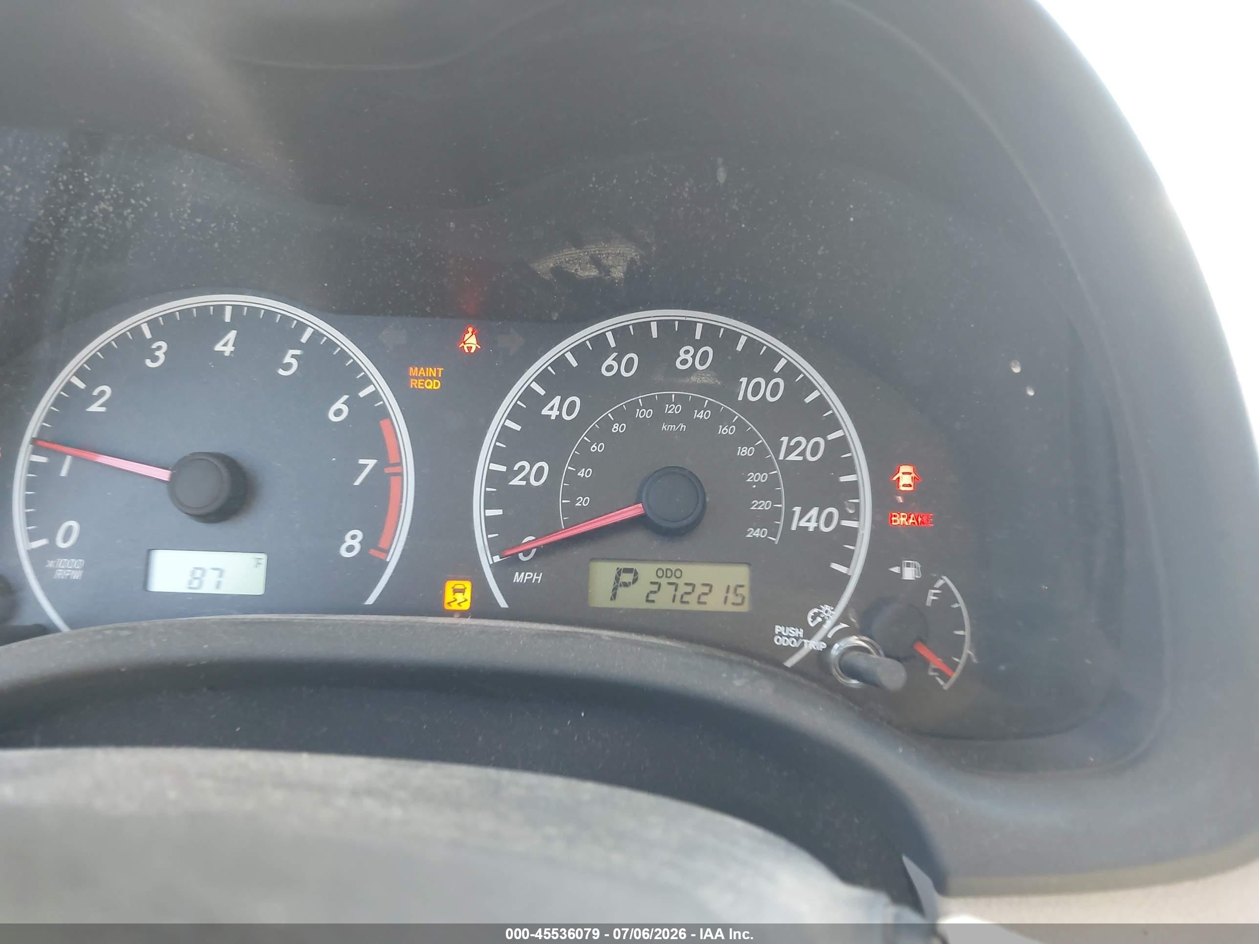 2013 Toyota Corolla Le Красный vin: 5YFBU4EE5DP167006